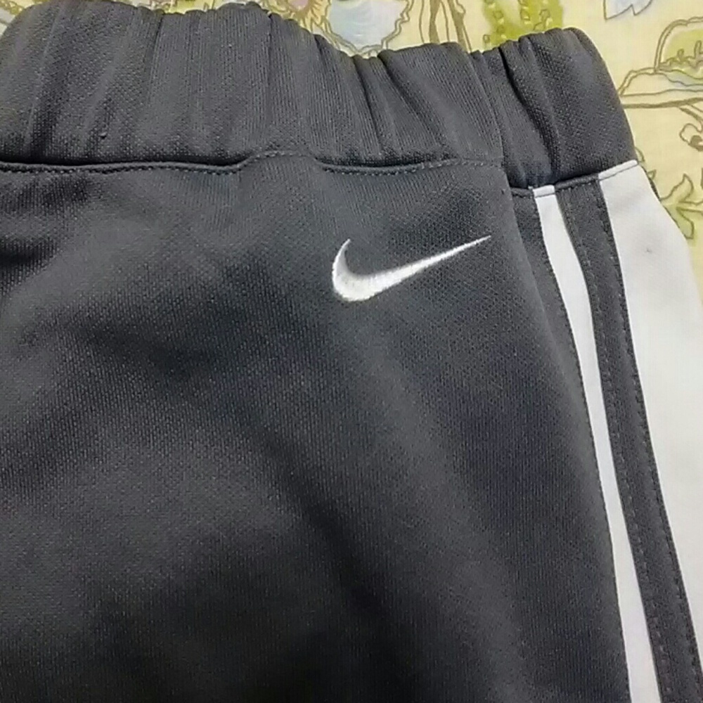 Nike Gray Pull On Warm Up Pants, Size Small